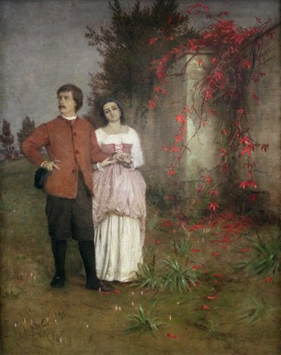 The Artist and His Wife by Arnold Böcklin